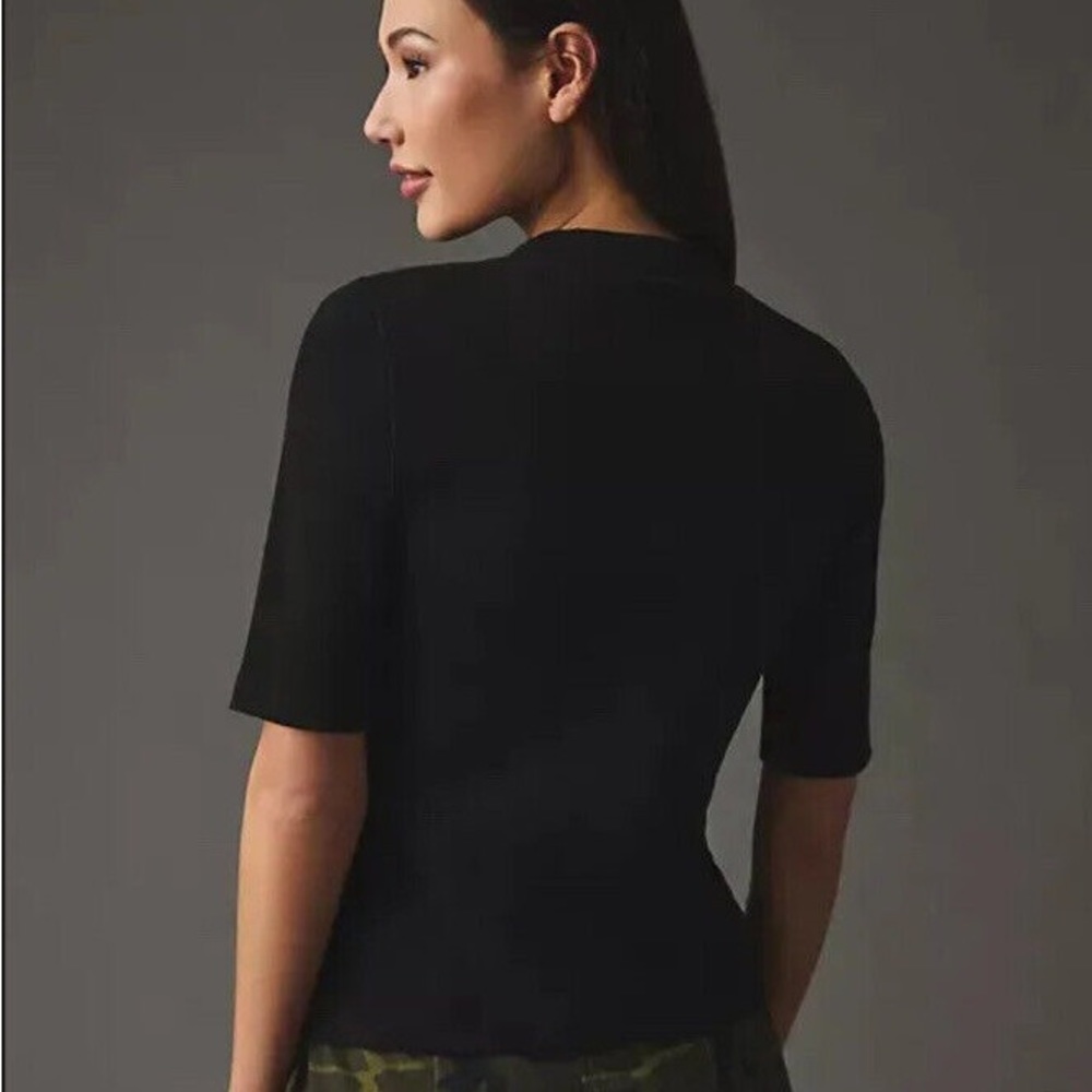 MAEVE - Mock neck top, Black, Size extra small - Picture 3 of 10